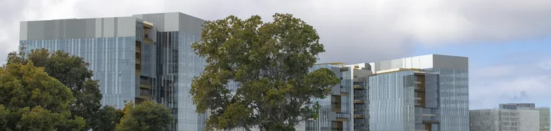 Photorealistic visual simulation of a proposed waterfront development