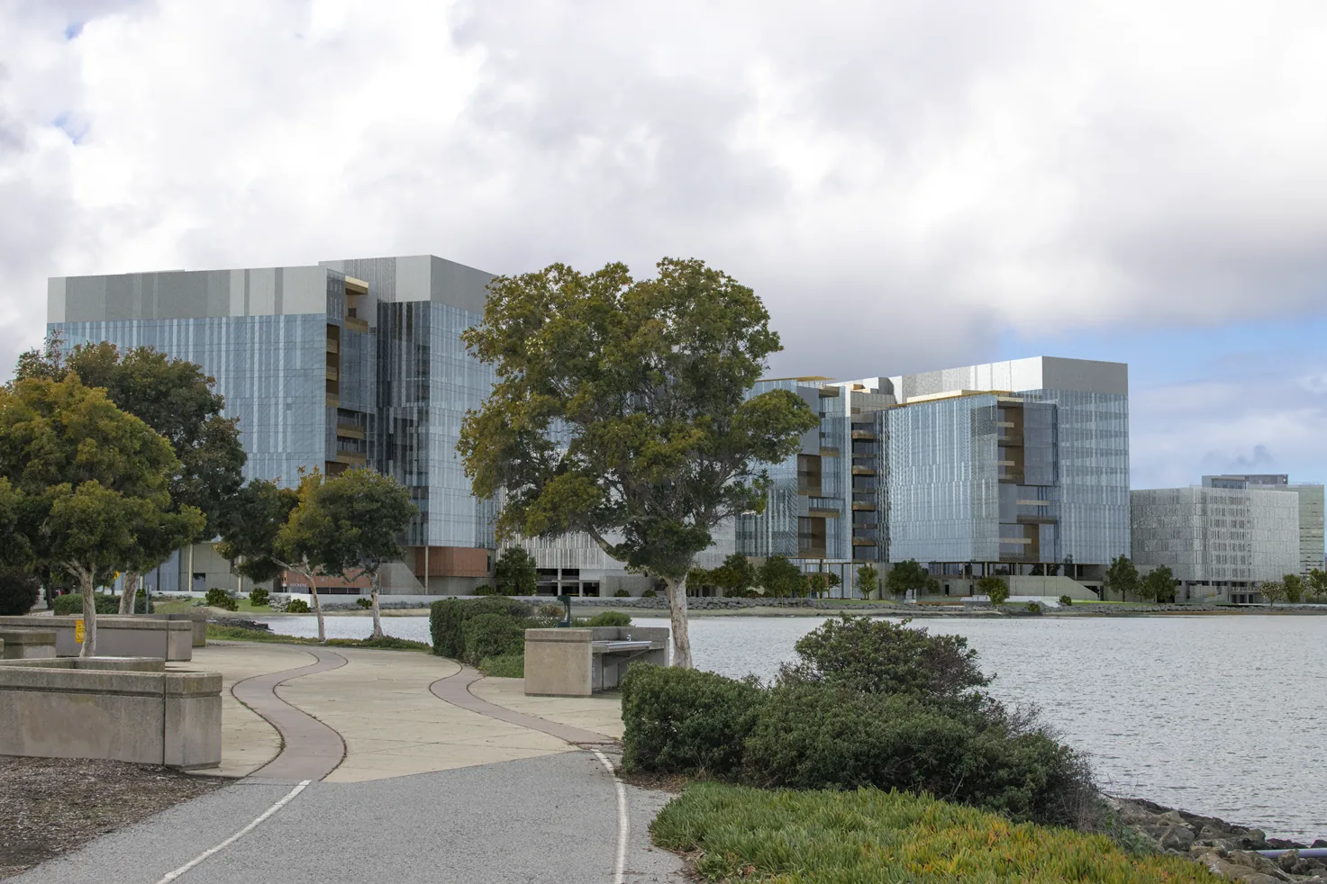 Old Bayshore — proposed development, visual simulation